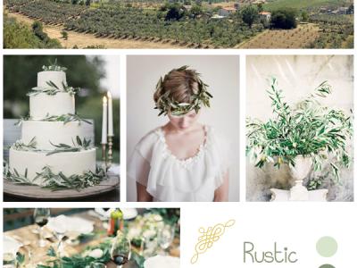 Inspiration Board: Wedding in the countryside between olive groves Inspiration Board: Wedding in the countryside between olive groves